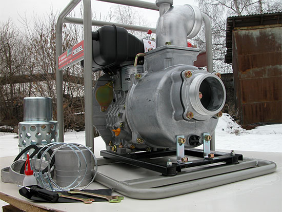 Мотопомпа Yanmar YDP40STN