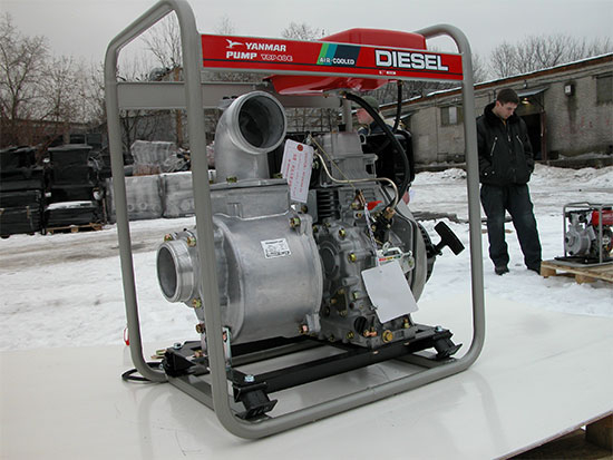 Мотопомпа Yanmar YDP40N