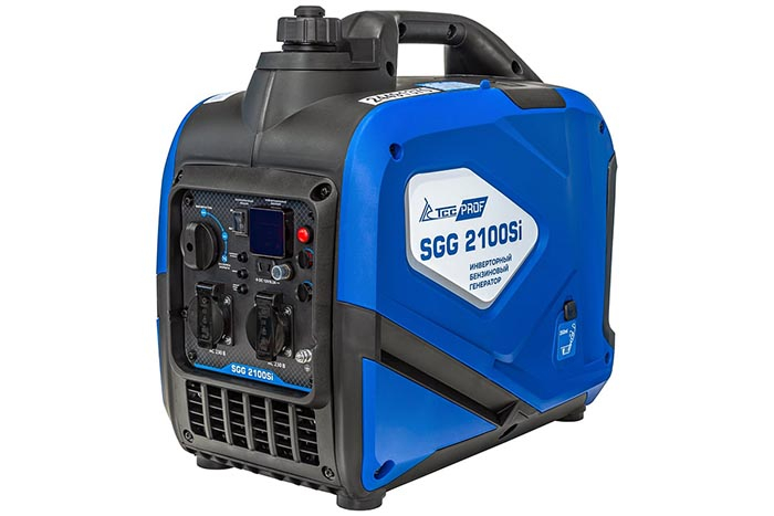 Бензиновый генератор ТСС SGG 2100Si в кожухе