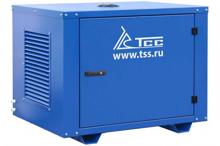 Бензиновый генератор ТСС SGG 6000EH3NA в капоте
